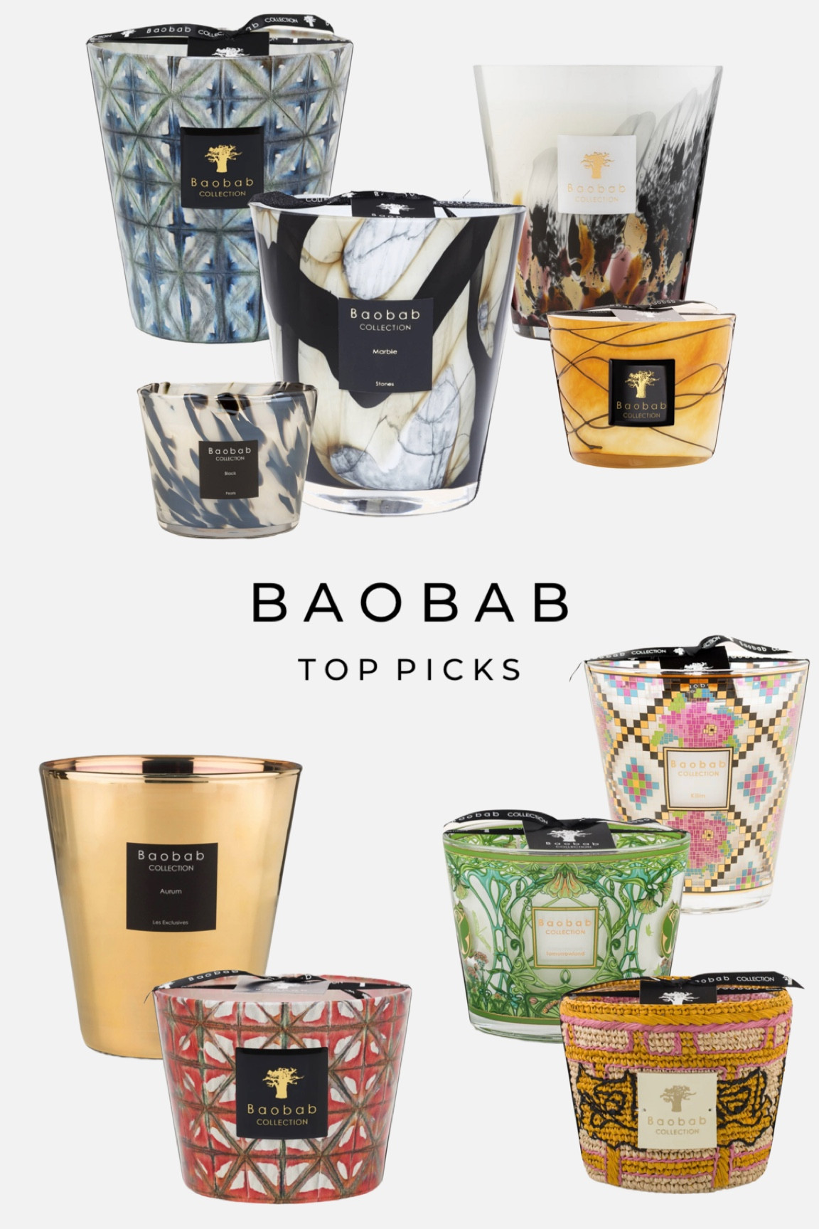 Baobab top picks! Baobab Kerzen sind einfach die tollsten Interior-Pieces! Die unterschiedlichen Designs passen sich perfekt unterschiedlichen Einrichtungsstilen an!

#LTKeurope #LTKhome #LTKGiftGuide
