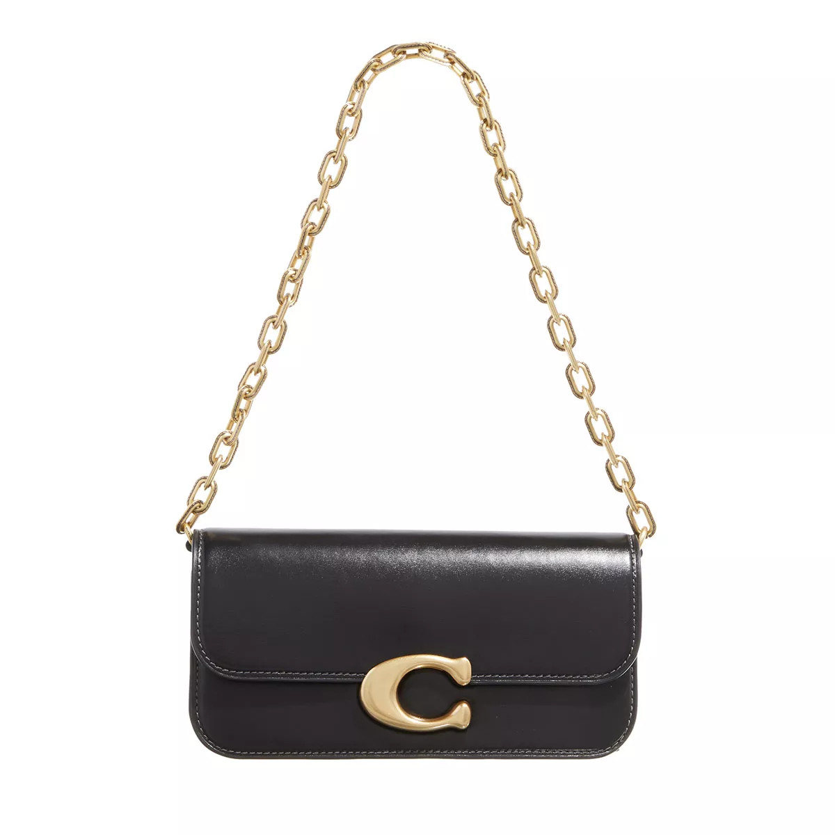Coach Luxe Refined Calf Idol Bag 23 Black | Crossbody Bag | Fashionette (DE)