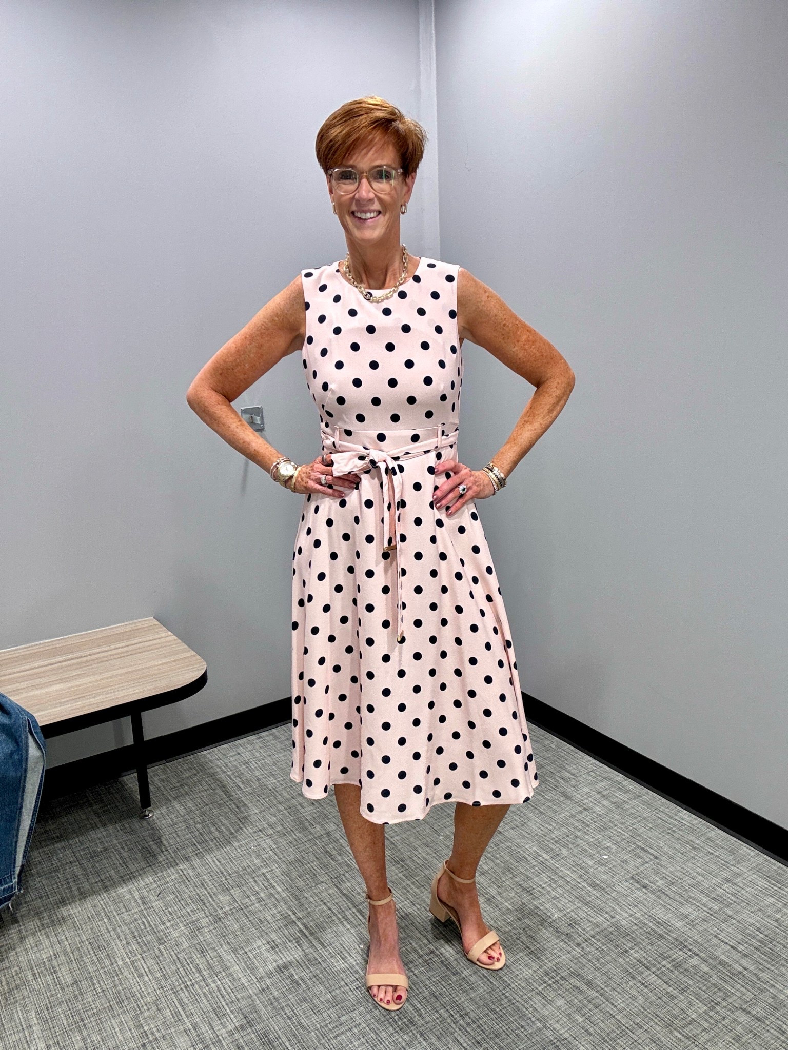 🌸4 Dresses, Endless Spring Style Inspiration!🌸
#ad #macysstylecrew #macyspartner #ckcollectionatmacys 
This look is from MACY’S. Remember, the best place to see all things MACY’s is in my MACY’S storefront, linked in my Instagram bio. 

Looking for timeless, classic, everyday style? I’ve got you covered with these 4 gorgeous spring dresses from my Macy’s Style Crew collection! Whether you’re heading to brunch, the office, or a spring event, these looks are all about effortless elegance. ✨

👗 What I’m Wearing: 🤍 White Sleeveless Ponte Knit Dress: Belted full skirt = timeless perfection! 💗 Pale Pink Polka Dot Dress: Navy polka dots, tie waist—so flattering and feminine. 🔵 Navy Sweater Dress: Fitted with a chic cream vertical stripe—elevated and polished. 💙 Blue Floral Shirt Dress: Tie waist, short tie sleeves, full skirt—perfectly classic and feminine!

I am your resource for timeless, elevated fashion for women over 40 (and tall women)
For reference, I am 55 years old; I am 6’1”. I have a 35” inseam. I wear a small or medium in most tops, an 8 or a 10 in most bottoms, an 8 in most dresses, and a size 9 shoe. 

Make sure to subscribe to my newsletter in my bio on Instagram so you don’t miss out on my must have favorites! Download the LTK app, follow my LTK shop, and favorite this post or your favorite items to get notified when they go on sale!

Over 50 fashion, tall fashion, workwear, everyday outfits, timeless outfits, Classic Outfits

spring outfit, travel outfit, ballet flats, wedding guest, vacation outfit, travel essentials, organization, sweater dress, jeans, boots, loungewear, date night, watch now, office outfit, spring break outfit, living room refresh, home refresh

#LTKOver40 #LTKStyleTip #LTKWorkwear