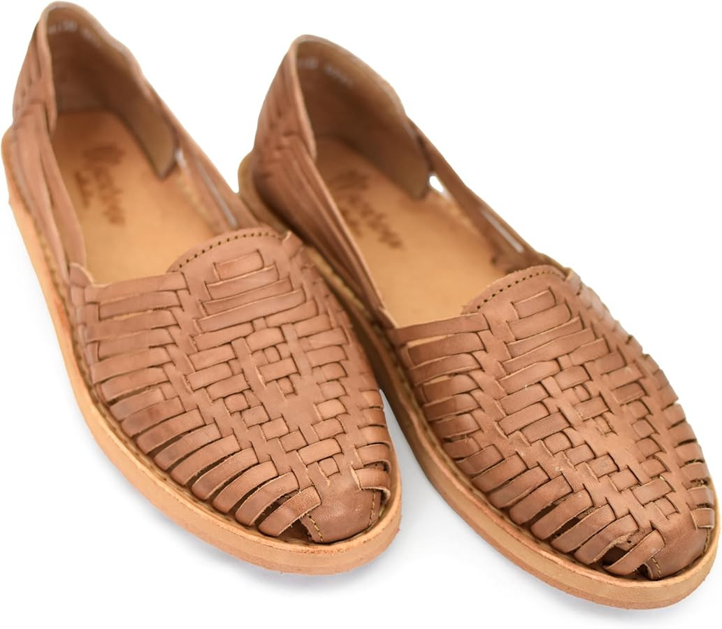 Macarena Collection Womens Shoes Leather Sandals for Women | Huarache Handmade Mexican Sandals | ... | Amazon (US)