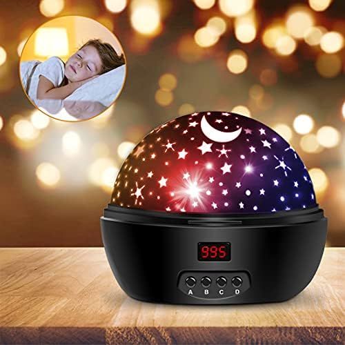 Kids Night Light, 360° Rotating Starry Night Light Projector for Baby, Star Projector Night Lamp... | Amazon (US)