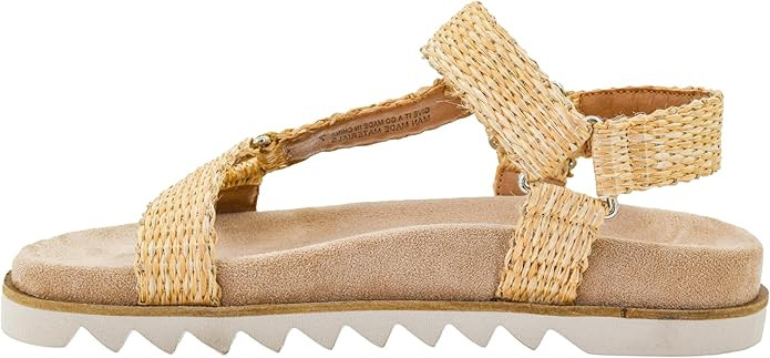 Corkys Footwear Give It A Go Strappy Sandal - 0.5-inch Platform - Adjustable Comfort Straps - Sof... | Amazon (US)