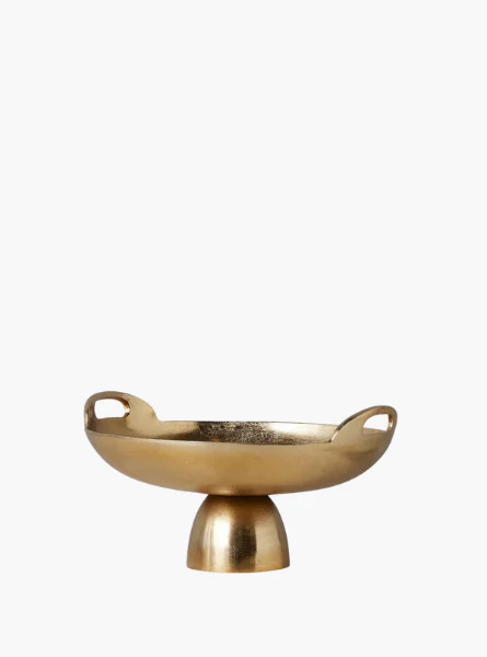 Metal Pedestal Bowl | The Style Edit Collective
