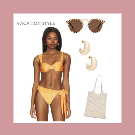 This silky bikini is dreamy!! So cute for your next beach trip

Vacation outfits , beach outfits , beach trip , beach bag , sunglasses , beach accessories , gold hoops , bikini , cute swimsuits , swim , honeymoon 

#LTKSeasonal #LTKswim #LTKU