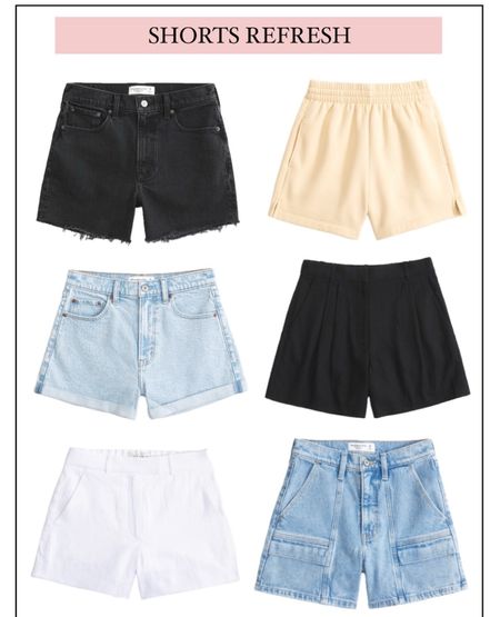 Shorts refresh for summer ✨

Abercrombie. Shorts. Denim shorts. Dad shorts. Mom shorts. Sweat shorts. 



#LTKstyletip #LTKfindsunder50 #LTKfindsunder100