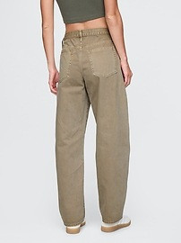 High Rise Barrel Jeans | Gap (US)
