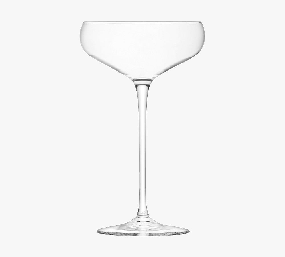 Buchanan Champagne Saucer - Set of 4 | Pottery Barn (US)