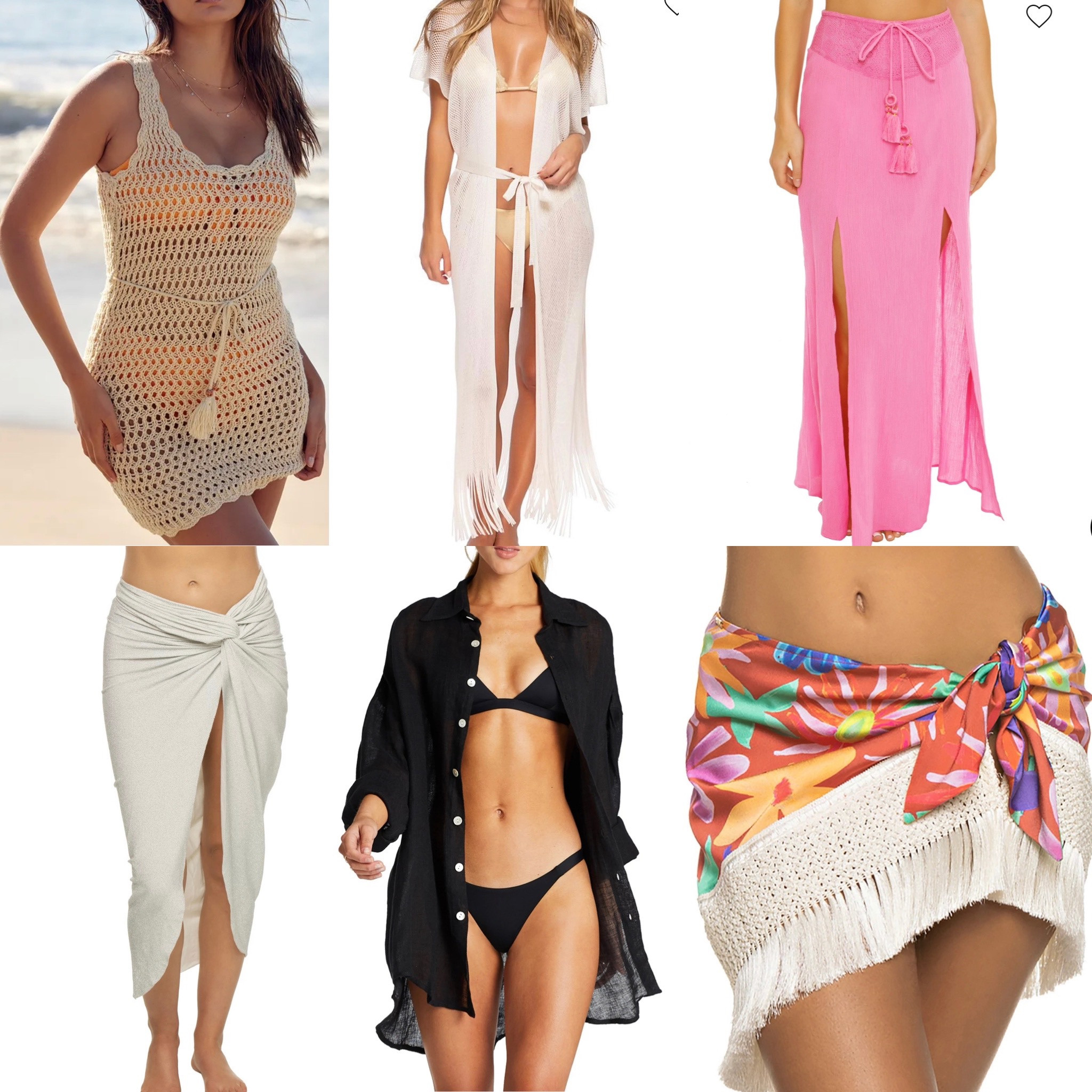 Swim cover ups, beach cover ups 

#LTKSeasonal #LTKswim #LTKunder100