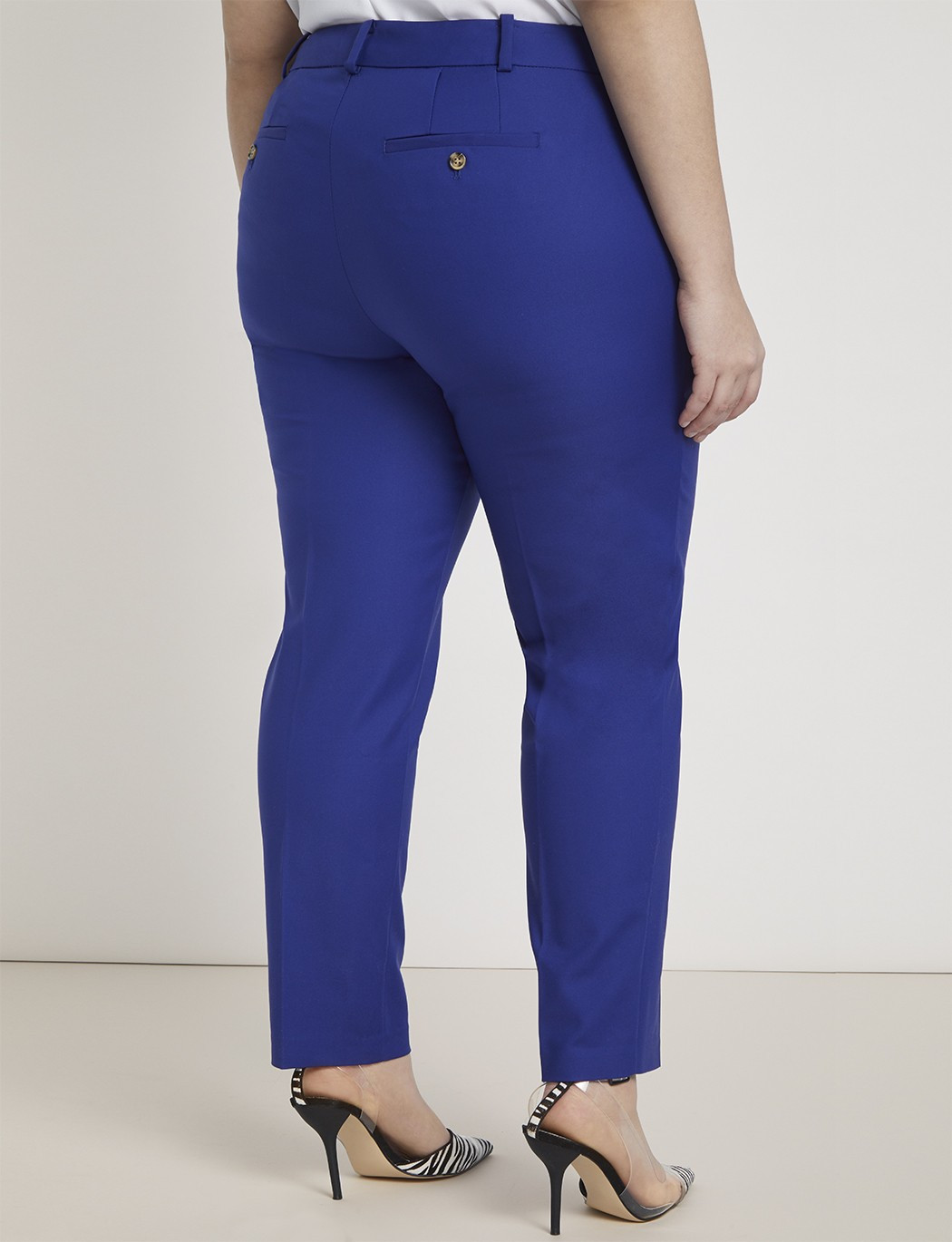 Kady Fit Double-Weave Pant | Women's Plus Size Pants | ELOQUII | Eloquii