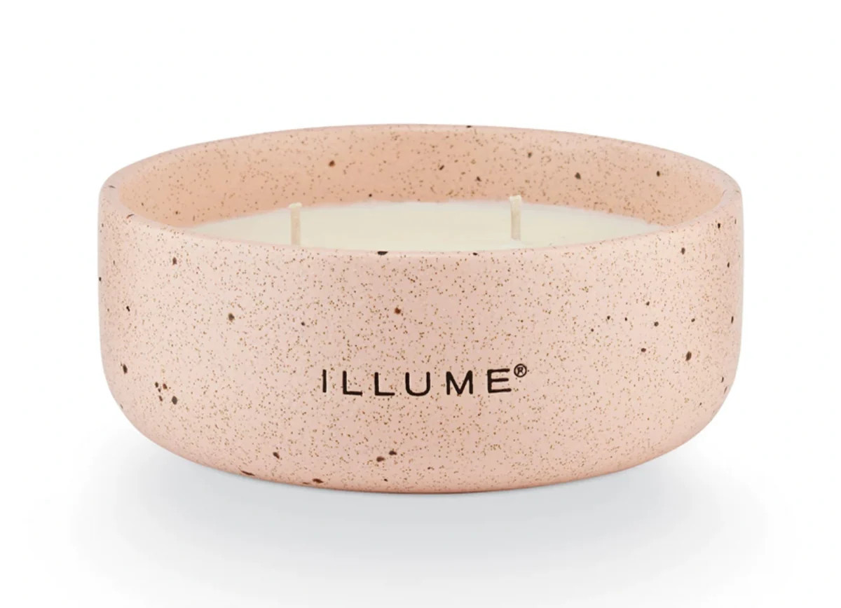Rosewood Cassis Outdoor Ceramic Candle | Megan Molten