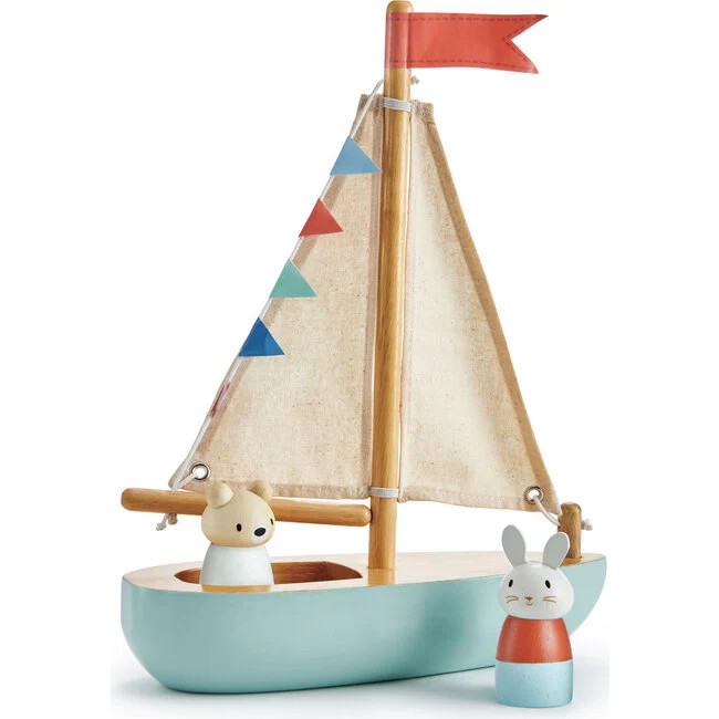 Sailaway Boat - Kids Toys | Tender Leaf Toys from Maisonette | Maisonette