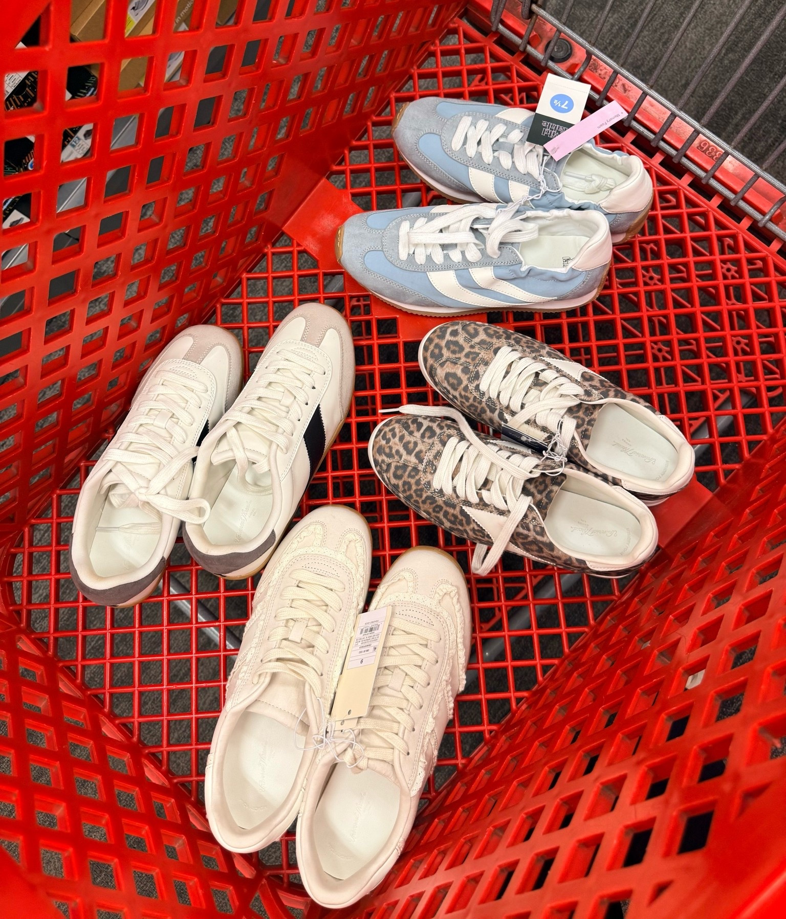 These Target sneakers are giving designer vibes without the designer price. 👟🤍 Run, don’t walk!

#LTKOver40 #LTKActive #LTKootd