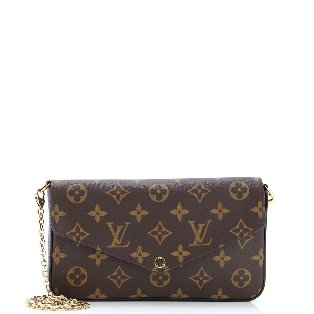 Felicie Pochette Monogram Canvas | Rebag