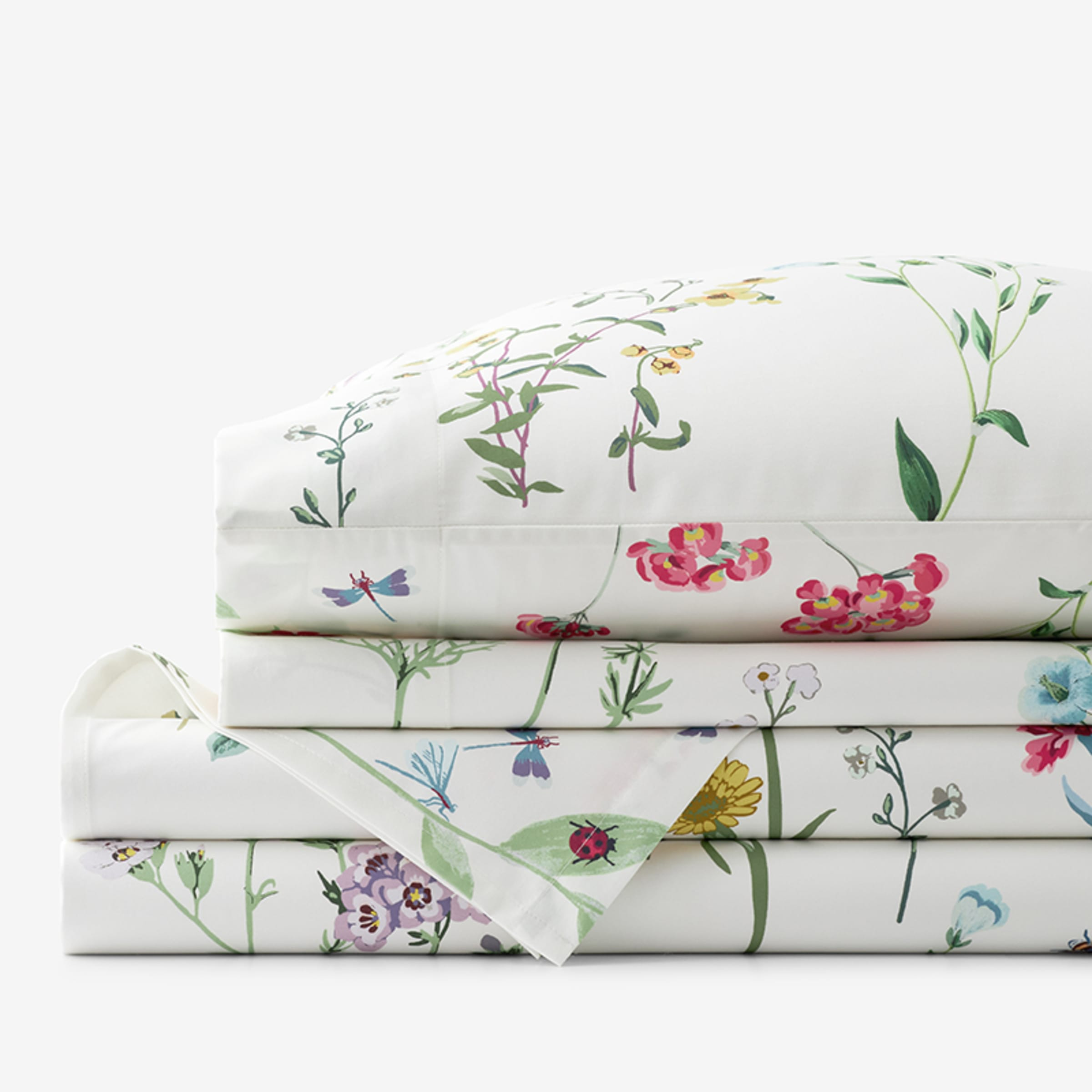 Legends Hotel™ Wildflower Botanical Wrinkle-Free Sateen Sheet Set | The Company Store