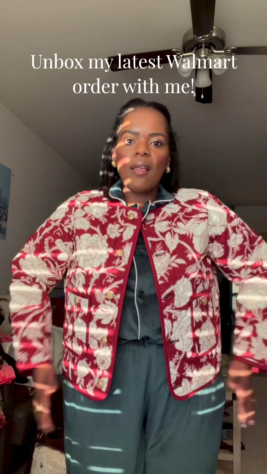 I love this quilted jacket from Walmart! It looks and feels like Tuckernuck! So good!! And these brown sweatpants are perfect for Winter! ❄️ 

#LTKMidsize #LTKFindsUnder50 #LTKSeasonal