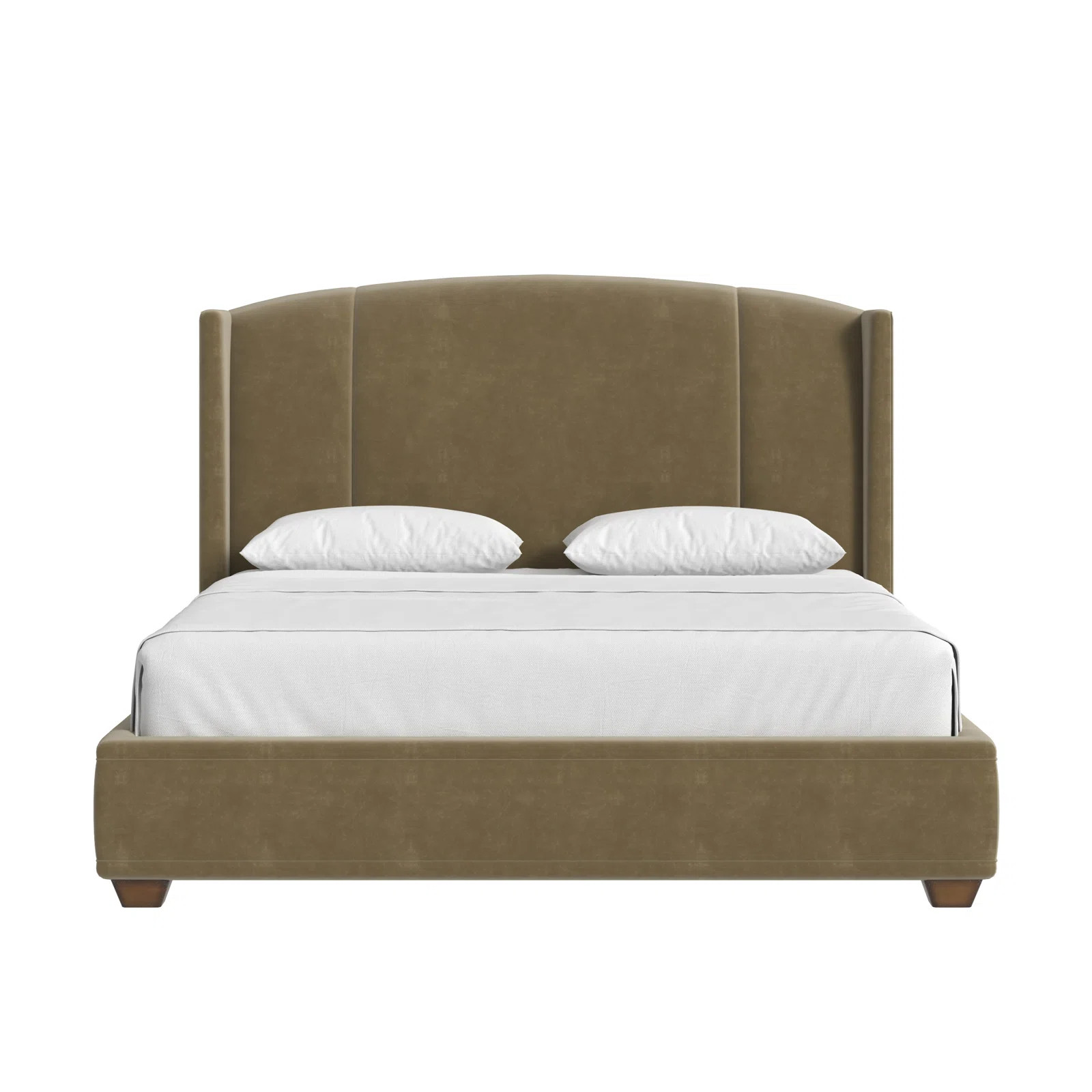 Harbor Uph Bed-Camel | Birch Lane