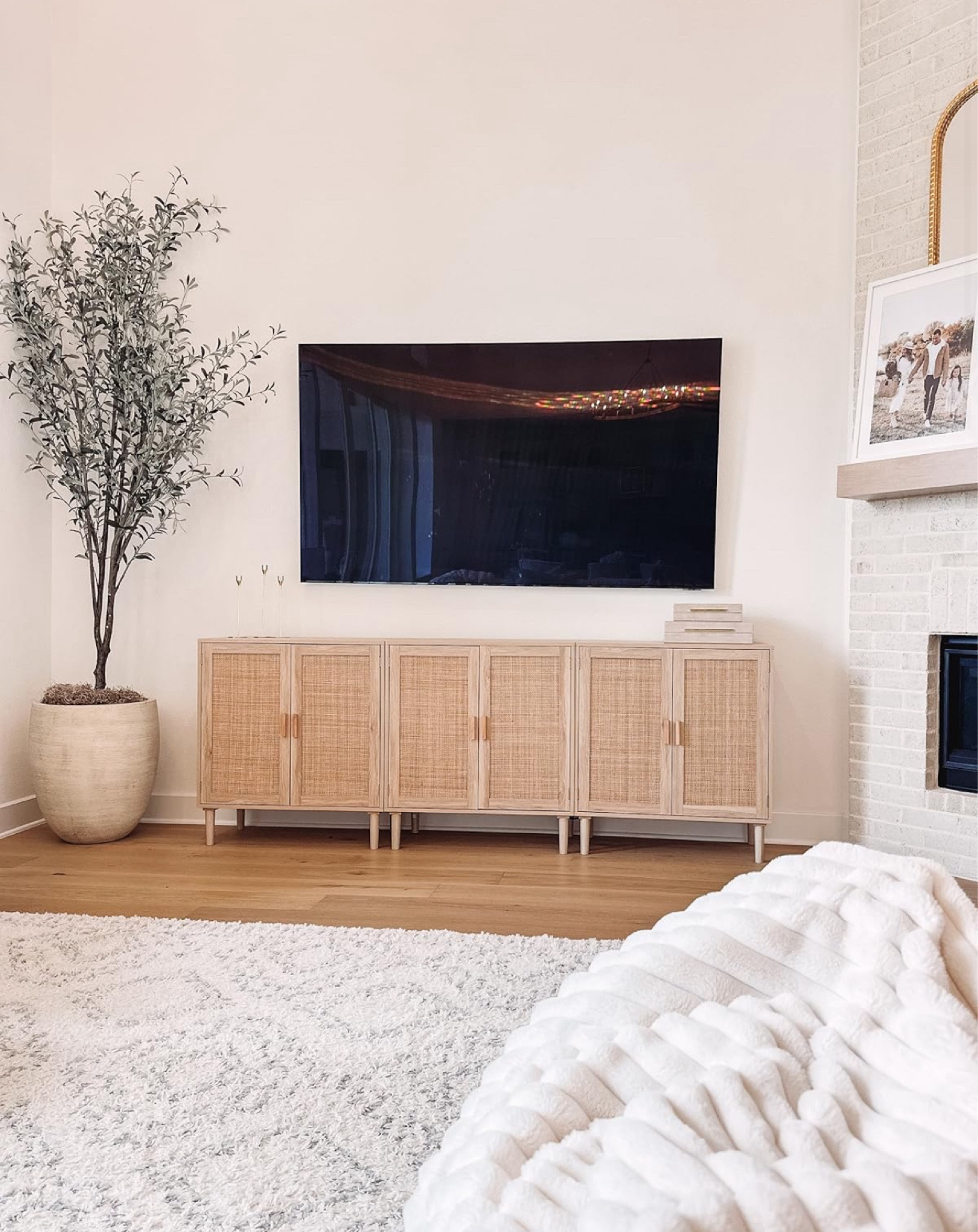 75” tv stands are so expensive, so I pushed these 3 cabinets together. Lots of storage for toys and I get so many compliments on them!

Furniture Amazon console table cabinet storage toy storage ideas home decor 

#LTKFamily #LTKHome