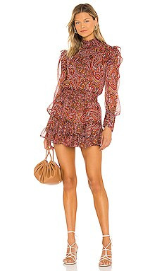 MISA Los Angeles Gianna Dress in Bohemian Paisley from Revolve.com | Revolve Clothing (Global)