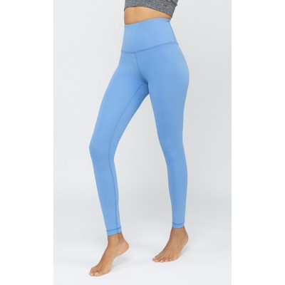 Yogalicious Womens High Waist Ultra Soft Nude Tech Leggings for Women - Cornflower Blue - X Large | Target