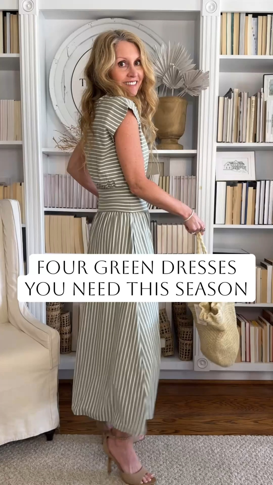 Four green dresses you need in your closet right now 💚 
This is the color doing the most for Spring.



green dresses, green dress outfit, spring dresses, spring fashion, midlife fashion, over 40 style, classic style, timeless fashion, neutral style, elevated basics, everyday dresses, casual chic outfits, dress styling ideas, capsule wardrobe, effortless outfits, chic spring outfits, flattering dresses, feminine style, wardrobe staples, versatile dresses, midi dresses, maxi dresses, daytime to night outfits, what to wear spring, stylish at any age, fashion over 40, outfit inspiration, spring wardrobe essentials
#greendress #springstyle #midlifefashion #elevatedstyle #wardrobestaples #effortlessstyle #classicstyle #springoutfits #styleover40 #timelessfashion