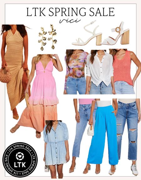 LTK Spring sale - VICI picks! 

#ltkspringsale

Spring style. Resort wear. Distressed jeans. Resort wear dress. Denim dress  

#LTKSeasonal #LTKSpringSale #LTKstyletip