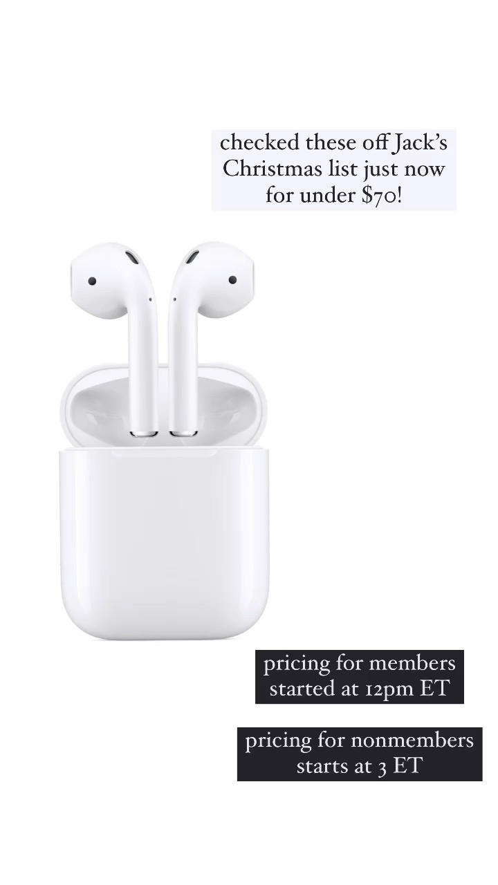 Walmart Early Black Friday Deals are happening now at Walmart! Scored air pods for my #preteen under $70!

#LTKHolidaySale #LTKCyberWeek #LTKkids