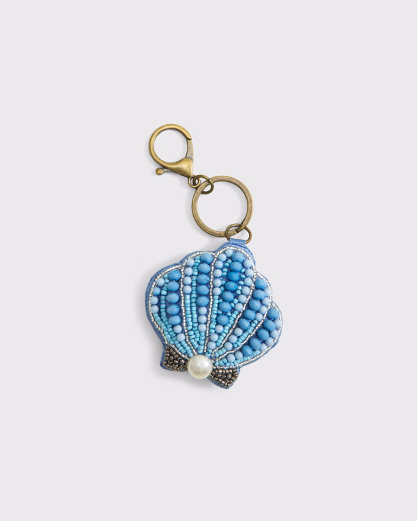 Beaded Shell Bag Charm | Abercrombie & Fitch (US)