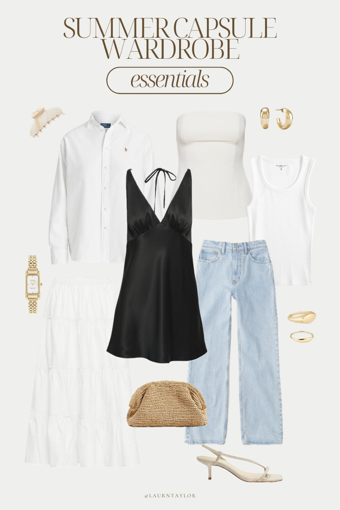 summer capsule wardrobe essentials! my picks for summer staples! 🤍✨ 

#LTKStyleTip #LTKSeasonal