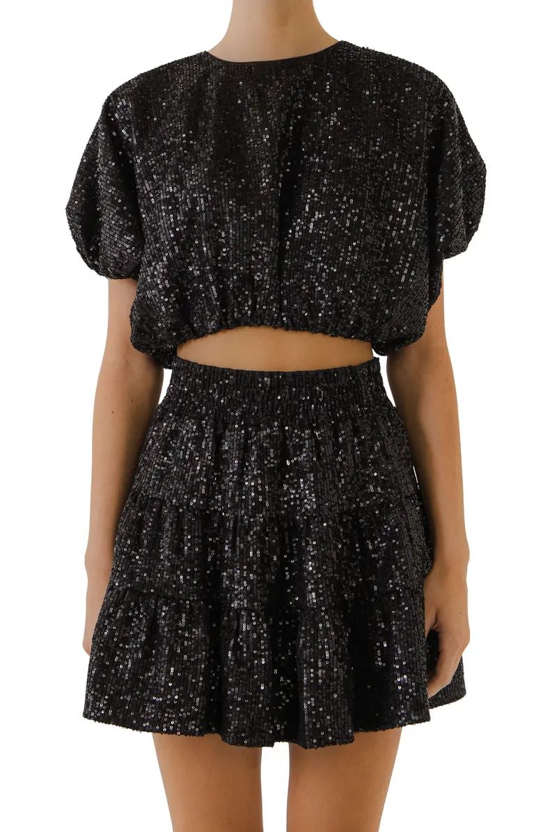 Endless Rose Sequins Crop Top | Nordstrom | Nordstrom