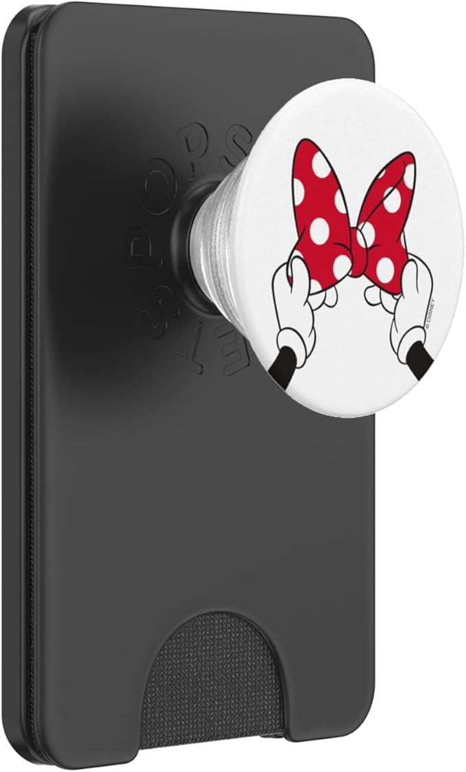Disney Minnie Mouse's Polka Dot Bow PopSockets PopWallet for MagSafe | Amazon (US)