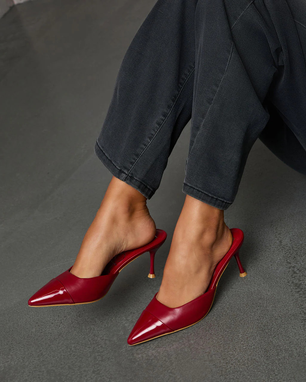 Love Affair Two Tone Pointed Toe Mule | VICI