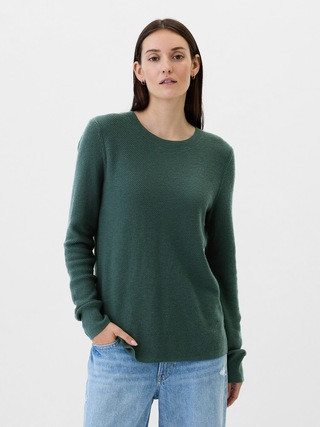 Textured Crewneck Sweater | Gap Factory