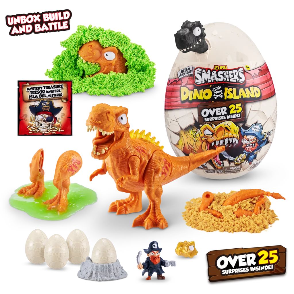 Smashers Dino Island Mega Egg Novelty Toy by ZURU | Walmart (US)