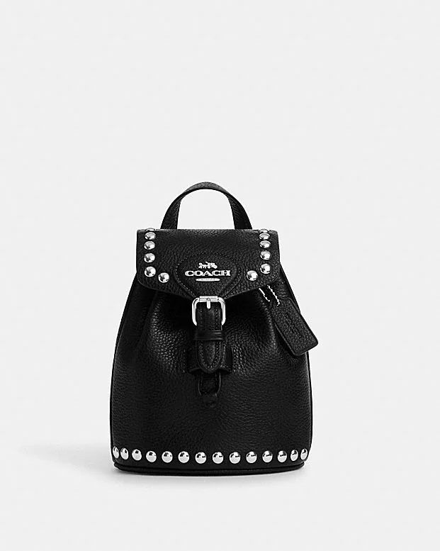 Amelia Convertible Backpack With Rivets | Coach Outlet