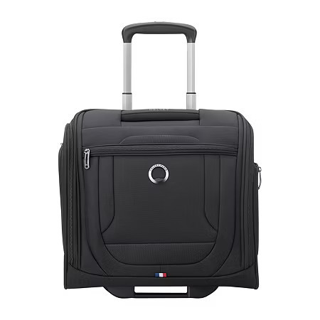 Delsey Paris Helium DLX 13" 2W Softside Luggage, One Size, Black | JCPenney
