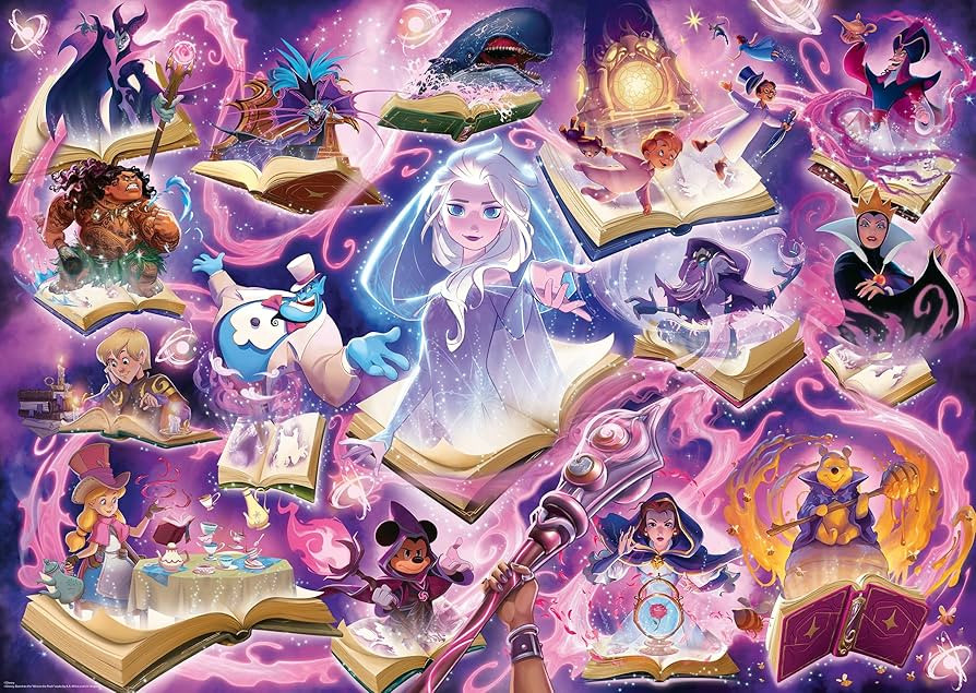Ravensburger Disney Lorcana Glimmers of the Realm: Amethyst 1000 piece Jigsaw Puzzle for Adults a... | Amazon (UK)