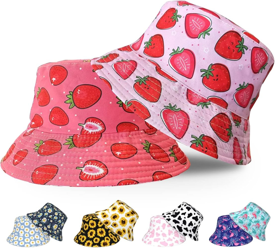 Bucket Hat for Women Men Unisex Sun Cap Packable Outdoor Fisherman Hat Headwear | Amazon (US)