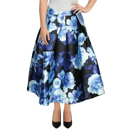 Speechless Girls Floral Maxi Skirt Blue 12 | Walmart (US)