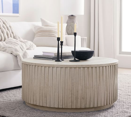 Coloma Round Coffee Table | Pottery Barn (US)
