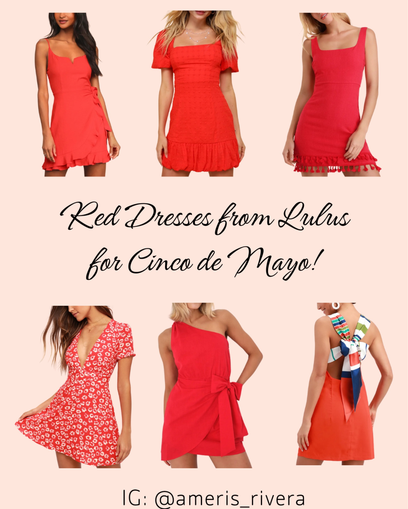 Spice up your Cinco de Mayo style with these sizzling red dresses! 💃🔥 Embrace the fiesta vibes in vibrant hues that will make you the star of the celebration! 🌟 #CincodeMayo #RedHotStyles #FiestaFashion

#LTKparties #LTKstyletip #LTKFestival