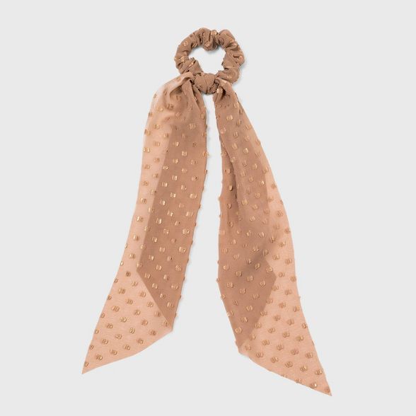 Embroidered Polka Dot Tail Twister - A New Day™ | Target