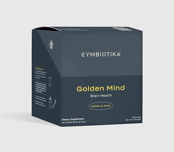 Amazon.com: Cymbiotika Golden Mind Nootropic Brain Booster Liquid Supplement for Men & Women, Sup... | Amazon (US)