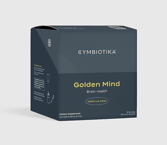 Amazon.com: Cymbiotika Golden Mind Nootropic Brain Booster Liquid Supplement for Men & Women, Sup... | Amazon (US)
