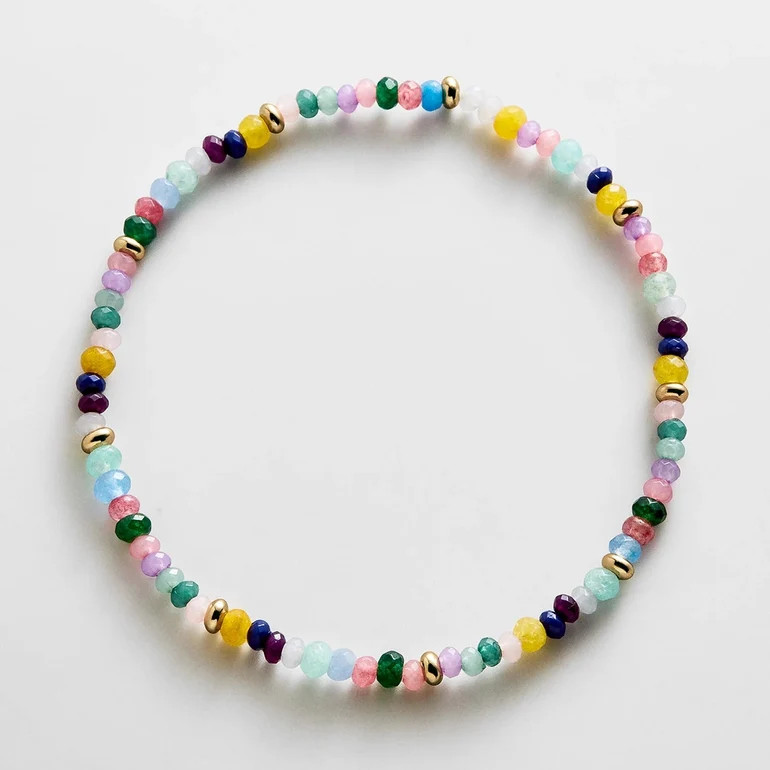 Emily Semi-Precious Bracelet - Light Multi | BaubleBar