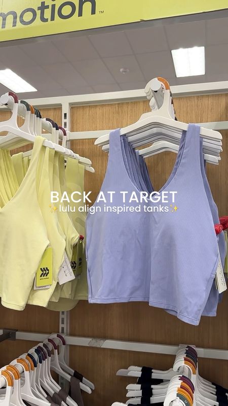 TODAY ONLY - 30% OFF the lululemon align inspired tanks at target! Soft & ribbed with removable pad inserts Runs TTS! These are my FAVE tanks for working out & running. I do an XS!

Target Style, Fit Fashion, Loungewear, Athleisure,
Workout Fit


#LTKxTarget #LTKsalealert #LTKActive