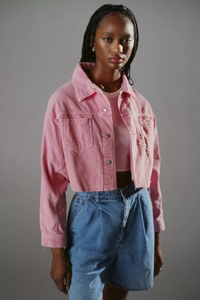 BDG Brooklyn Corduroy Cropped Jacket | Urban Outfitters (US and RoW)