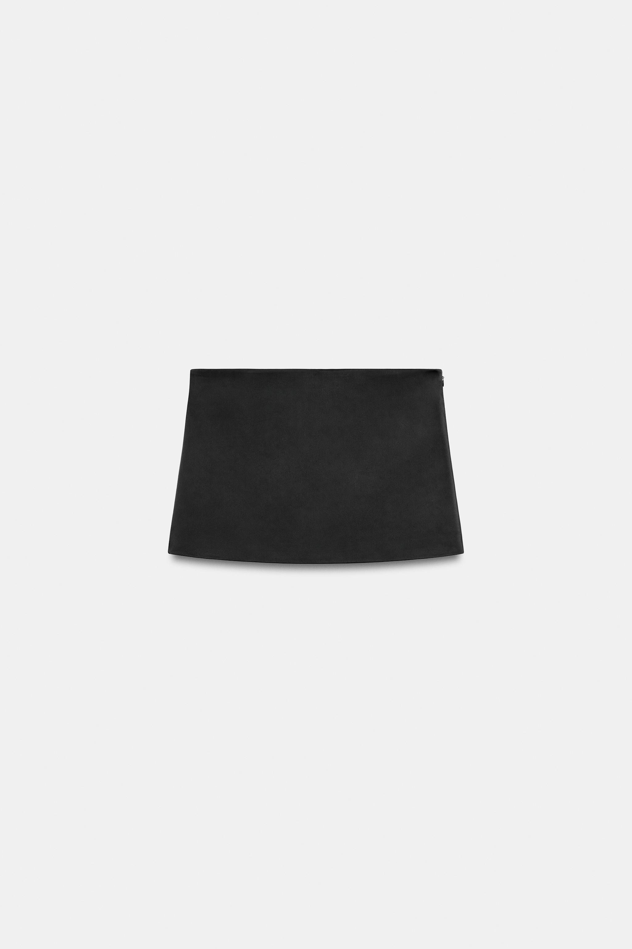 SATIN MINI SKIRT | Zara UK
