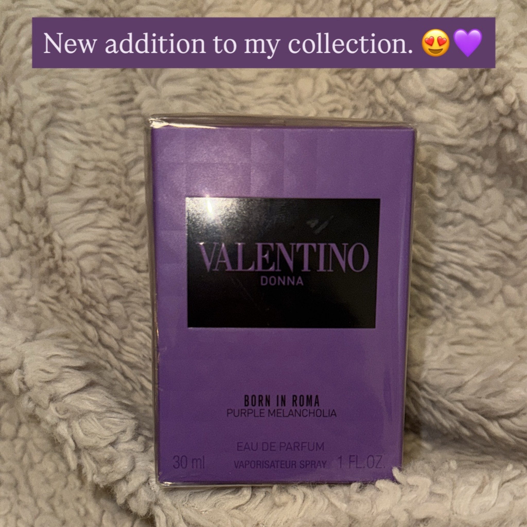 Newest addition to my perfume collection just in time for spring 🌸
Born in Roma Purple Melancholia 💜
It is so good… sweet, a little fruity, and dries down into the prettiest vanilla ✨
Scent notes: berries, jasmine, vanilla 😍

#LTKselfcare #LTKU #LTKBeauty