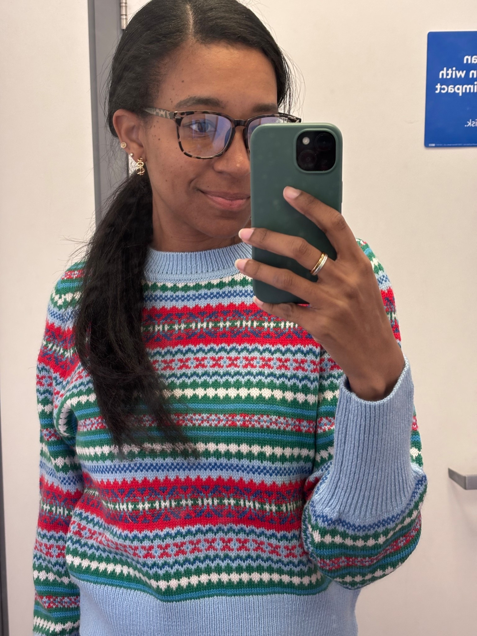 Tis the season to wear all the fair isle sweaters! This one is great because it has the most beautiful bright colors. Perfect is your a non beige fashionista! 

Height: 5’8”| Size 4| Small

Colorful style, colorful outfits, winter style, Walmart finds



#LTKootd #LTKHoliday #LTKSeasonal