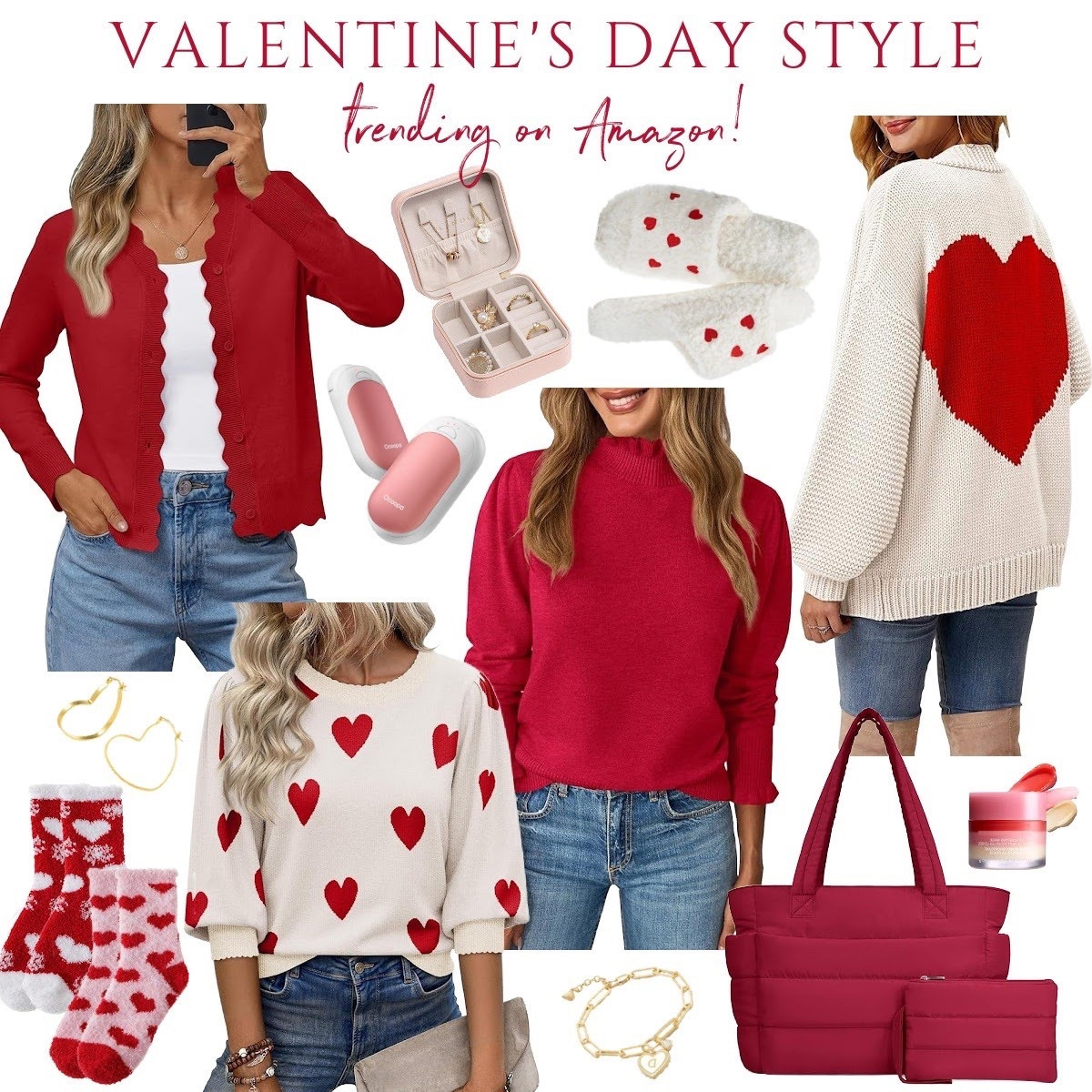 Valentine’s Day style! The cutest Valentine’s Day sweaters and gifts! 🥰

#LTKValentine